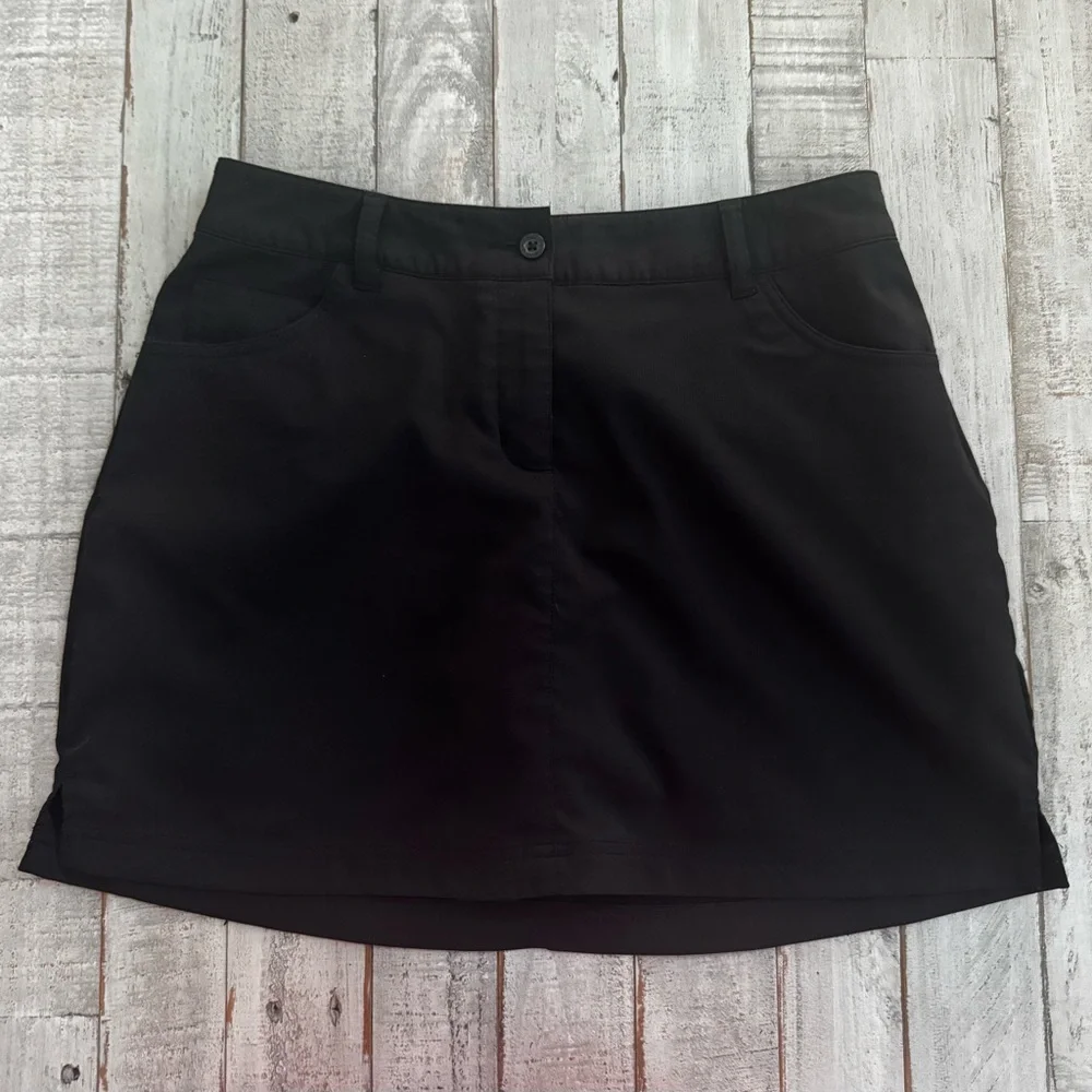 Slazenger Women's Black Skater Skirt - Picture 5 of 6